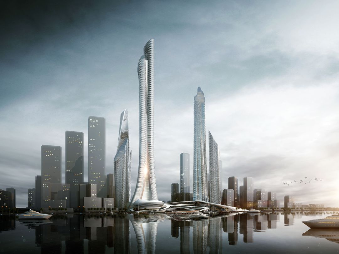 异形建筑效果图,异形建筑平面