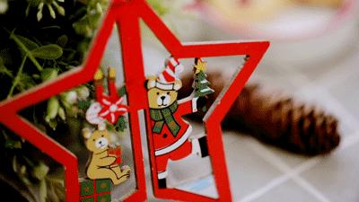 超简单的圣诞曲奇,萌萌的小饼干