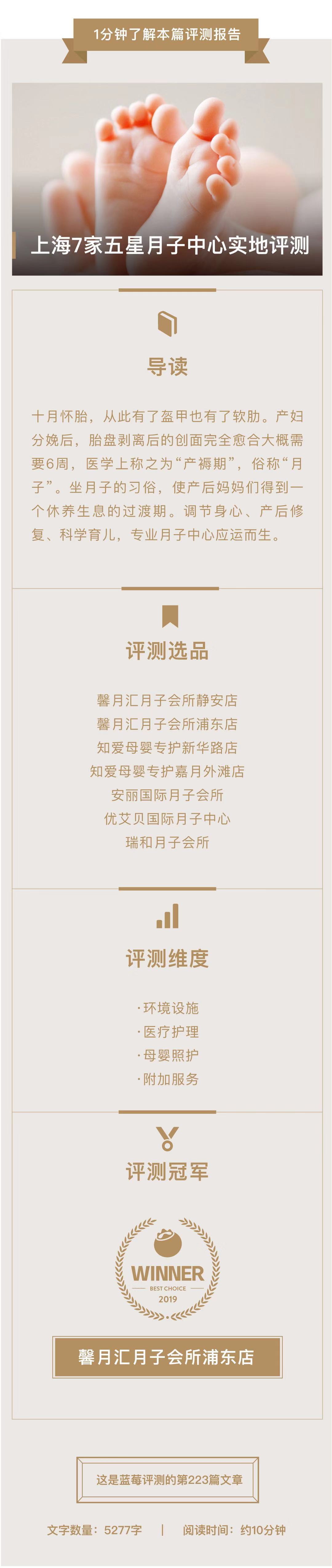 上海月子中心评测网站,上海月子会所评测