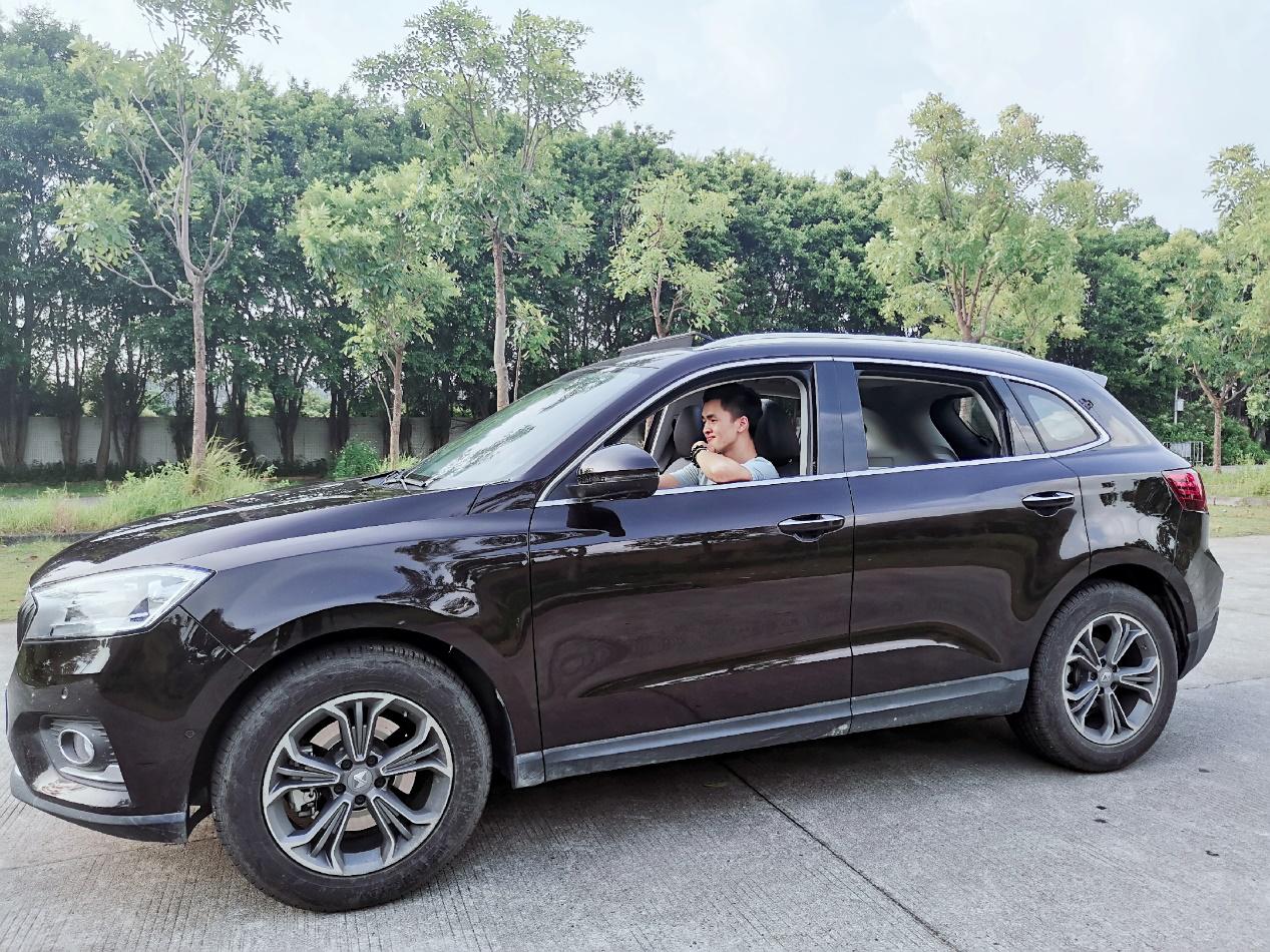 19年7月宝沃bx7,90后小伙创业二手车