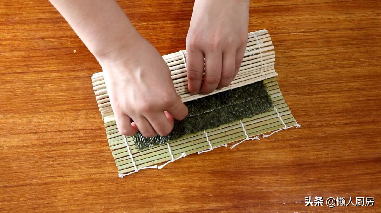 寿司的花样卷法,寿司基本卷花样