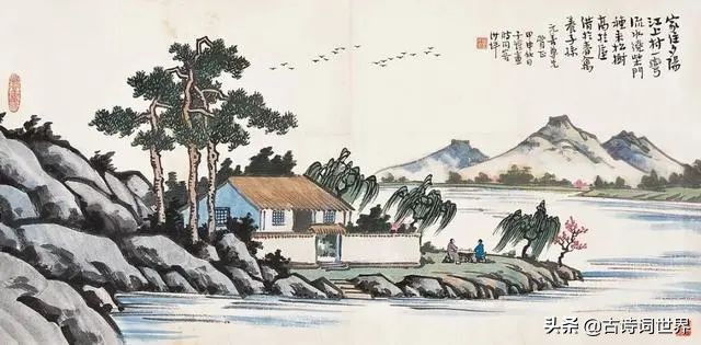 古诗描写最美田园生活的诗句,古人田园生活诗词