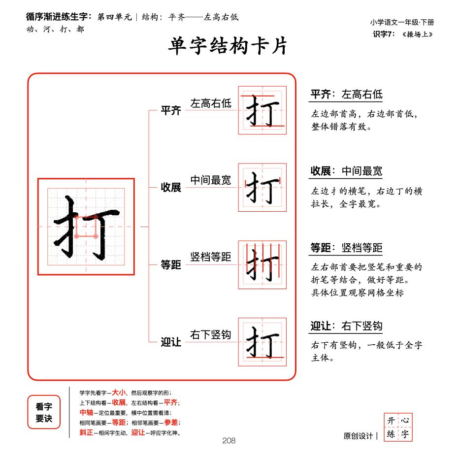 间架结构练字免费教程,间架结构练字技巧及方法