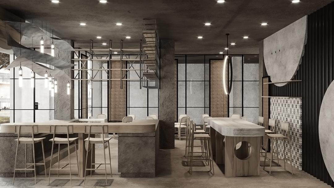 30大餐厅装修,30种餐厅效果图