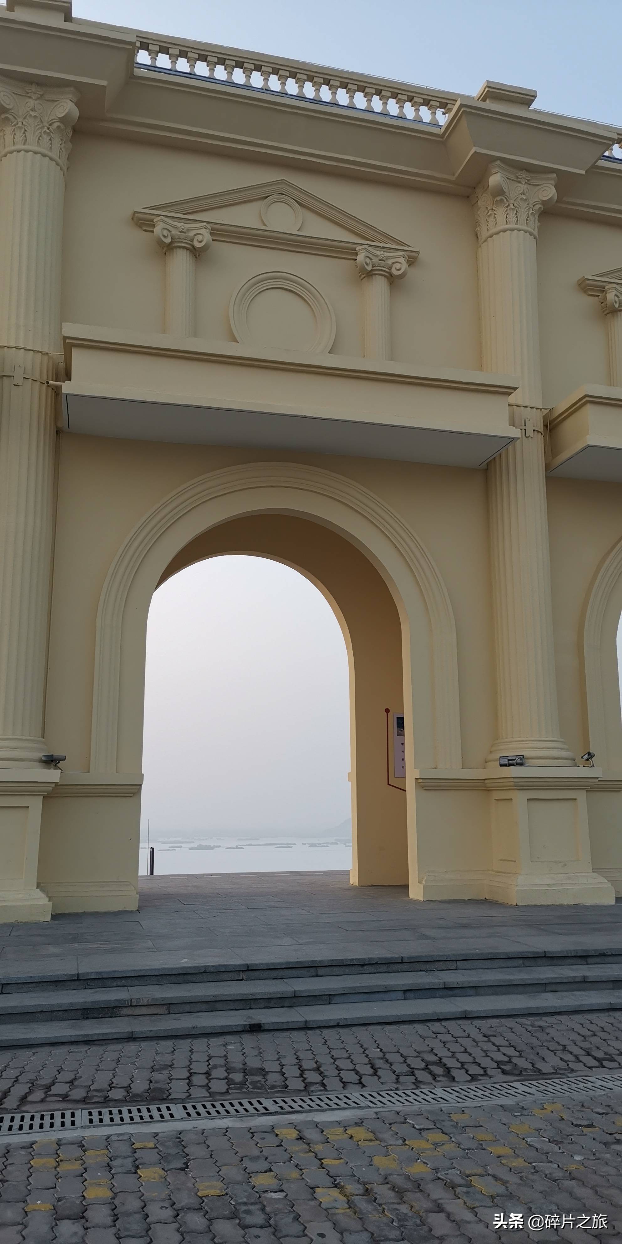 银川网红打卡地日落,银川览山公园落日