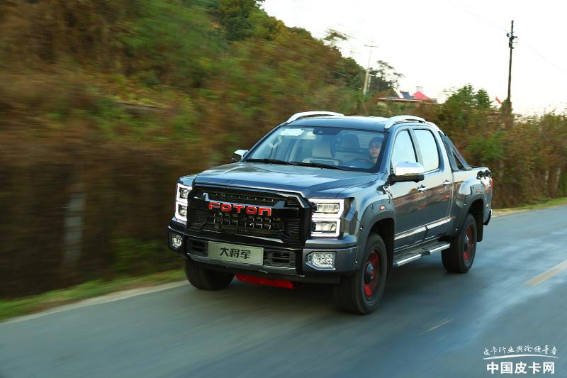 福田大将军g9suv四驱性能测试,试驾福田大将军g9自动挡柴油版