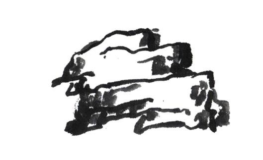 山石的常用皴法,山石的各种皴法介绍