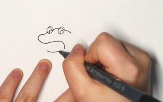 宝宝蛇简笔画简单又好看,儿童简笔画图片蛇