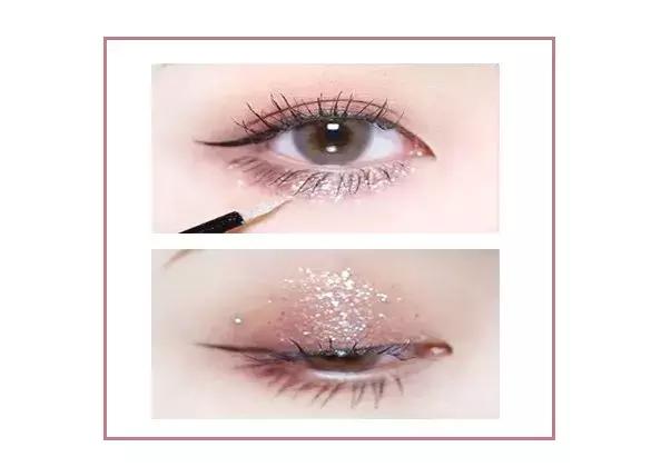 蹦迪妆容甜辣酷拽小眼睛,方脸肿眼泡蹦迪妆容