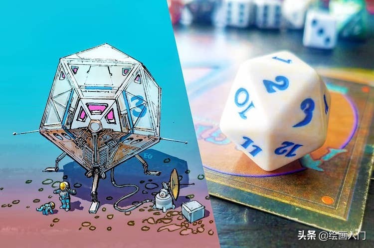 科技绘画太空飞船创意说明,7-12岁儿童创意绘画飞船