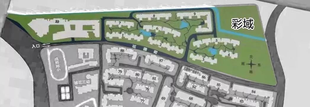 成师附小万科分校楼盘,万科城市花园1期楼栋分布图