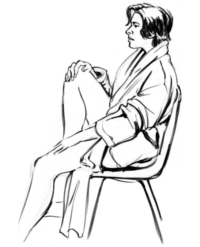 脸部线稿基础画法,线稿结构图怎么画