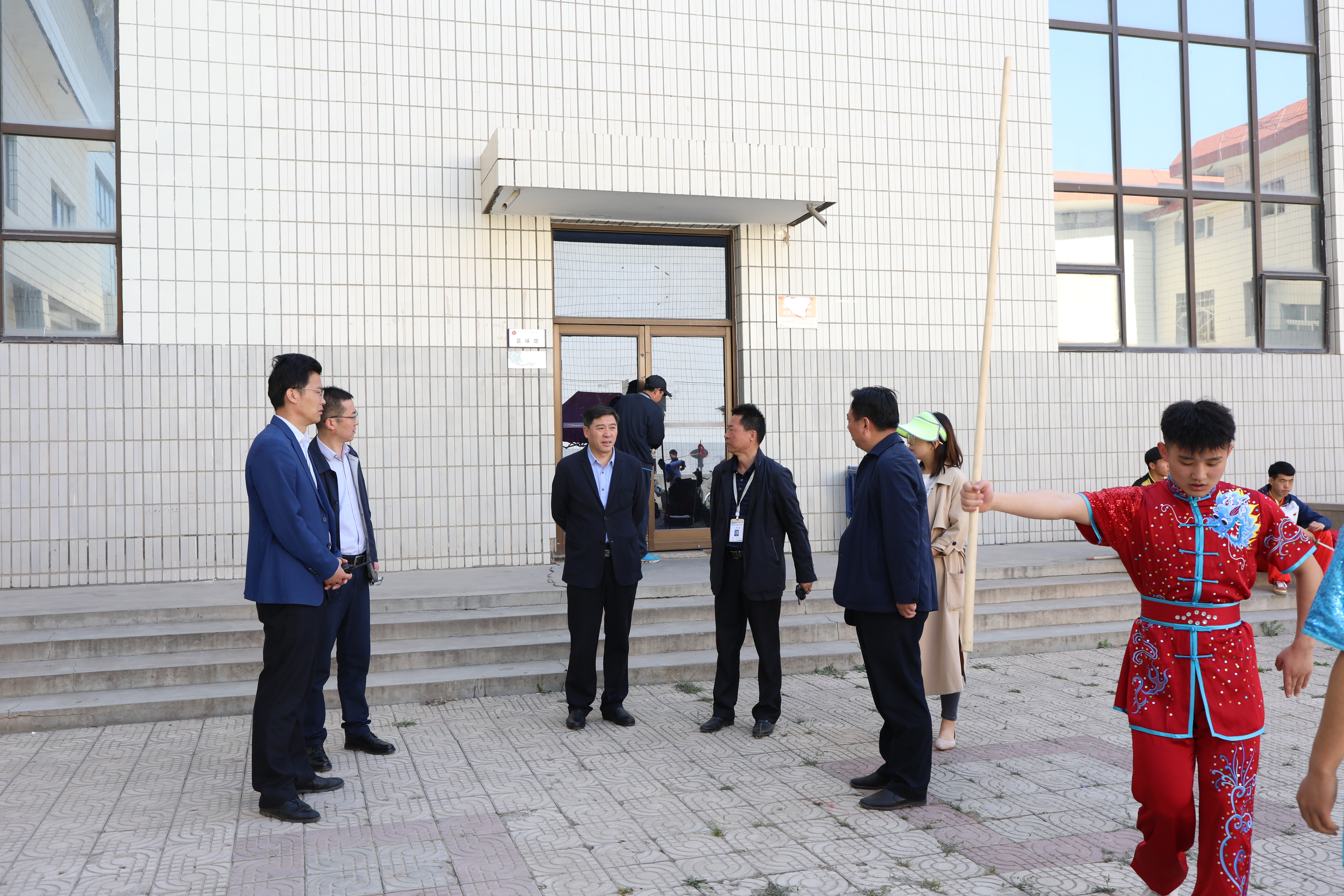 【西师新闻】张俊宗现场巡查指导体育统考专项考试工作