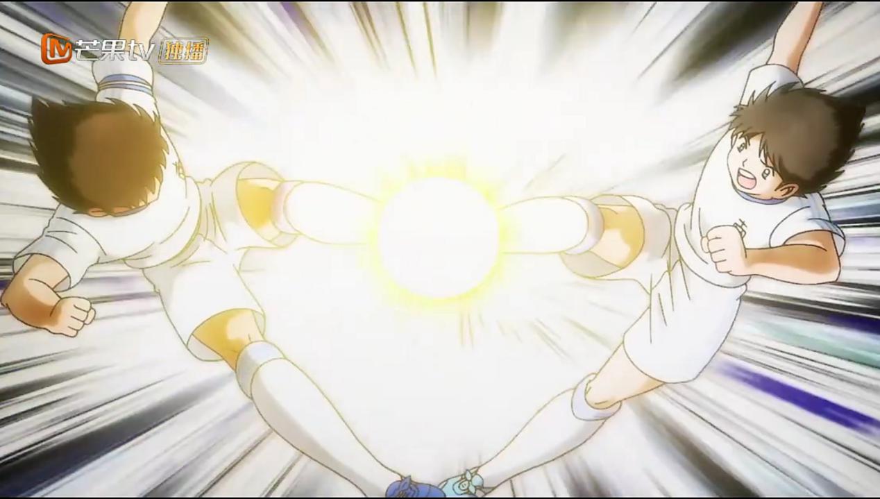 足球小将影响了一代人,足球小将动漫片段巴西和日本比赛