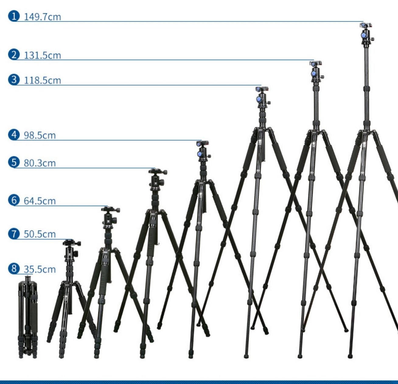 最好用的几款三脚架推荐,900元左右轻便稳定三脚架推荐