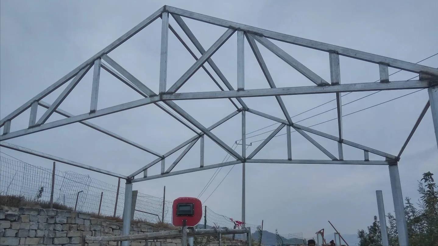 五脊四坡带翘角正确计算方法,五角凉亭制作全过程