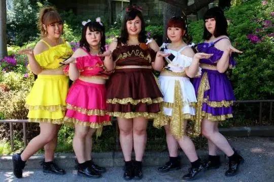 日本大码女团，最高体重达200斤！网友：打破我对女团的认知