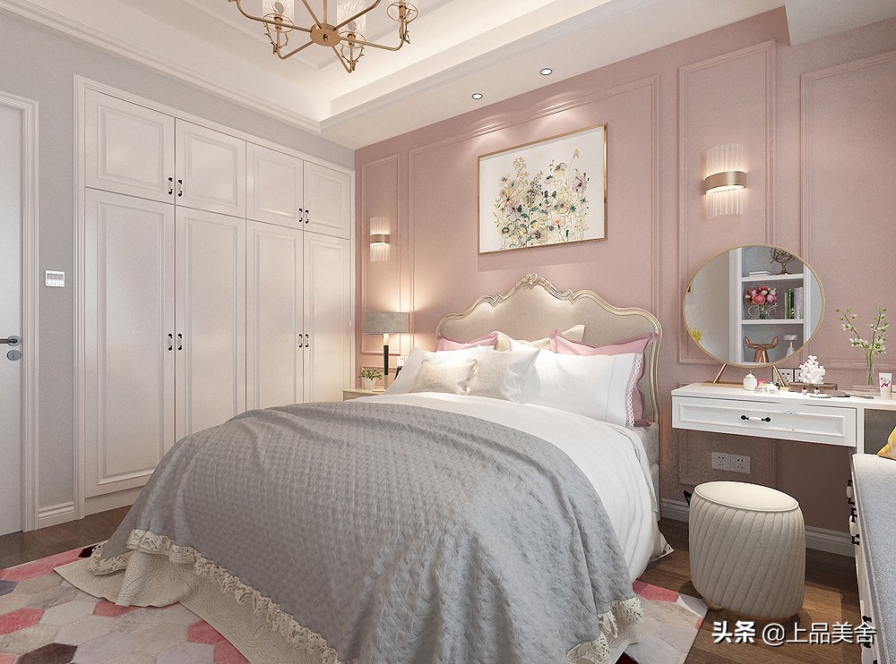 四川夫妻装修新房,三室两厅房子美式风格装修