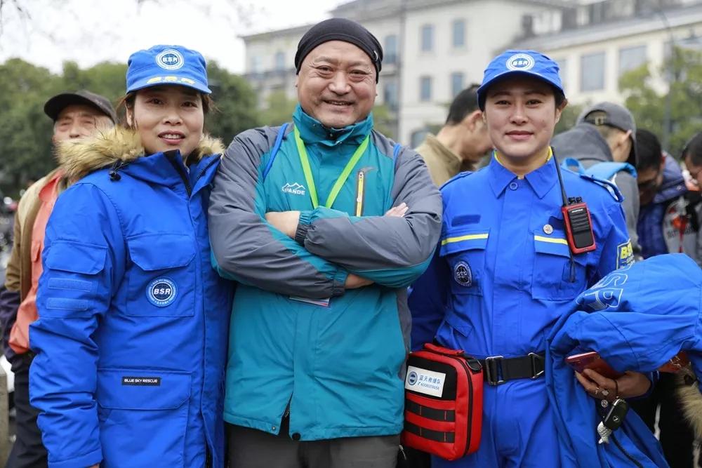 常熟市中学登高活动,迎新年登高活动