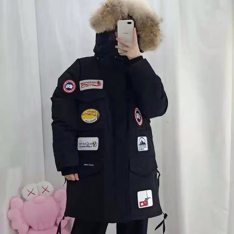 正版加拿大鹅羽绒服远征款,加拿大鹅远征羽绒服女款