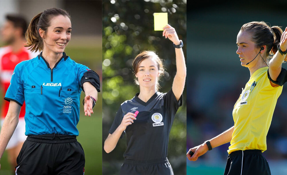 十大漂亮女足球裁判,足球最美女裁判