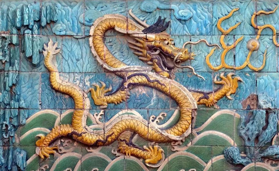 故宫九龙壁9条龙图片高清大图,故宫九条龙的故事