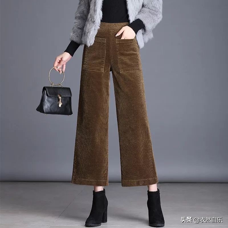 打*裤底**全扔了！19年流行“风雪裤”，670后穿那叫一个美