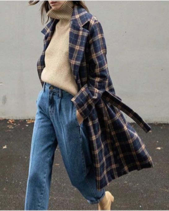 冬季穿大衣太好看了时髦又高级,大衣冬季穿搭保暖型