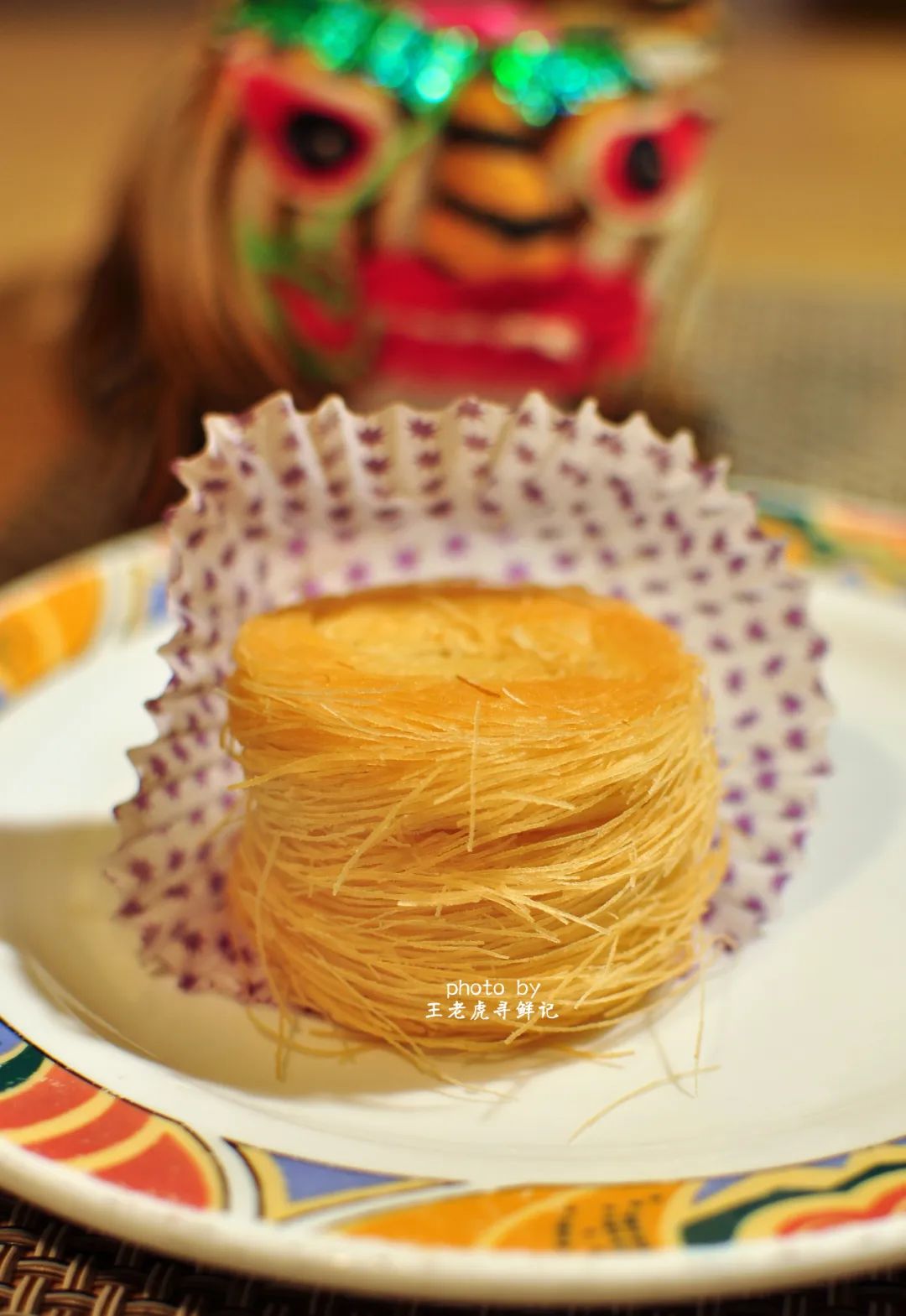 济南盘丝饼的正确方法视频,白糖油酥盘丝饼