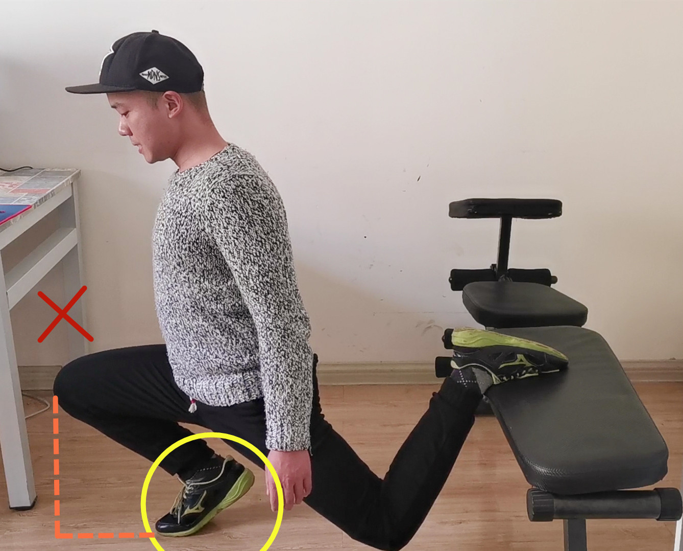 保加利亚蹲能锻炼臀部吗,保加利亚蹲臀部怎么用力