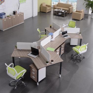 直条型、L型、异形办公桌优势大比拼，看看谁才是“荣耀王者”