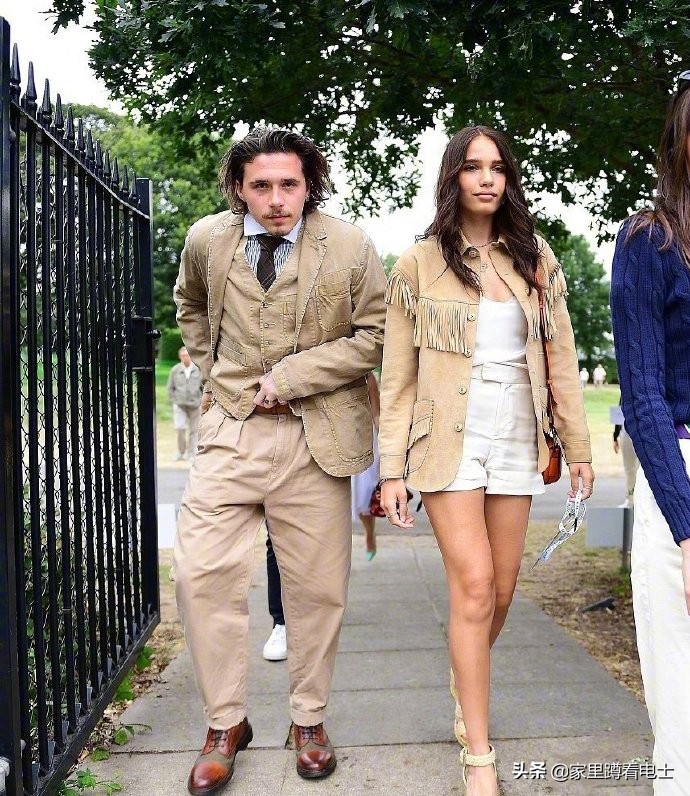 贝克汉姆17岁儿子照片,贝克汉姆抬头纹帅