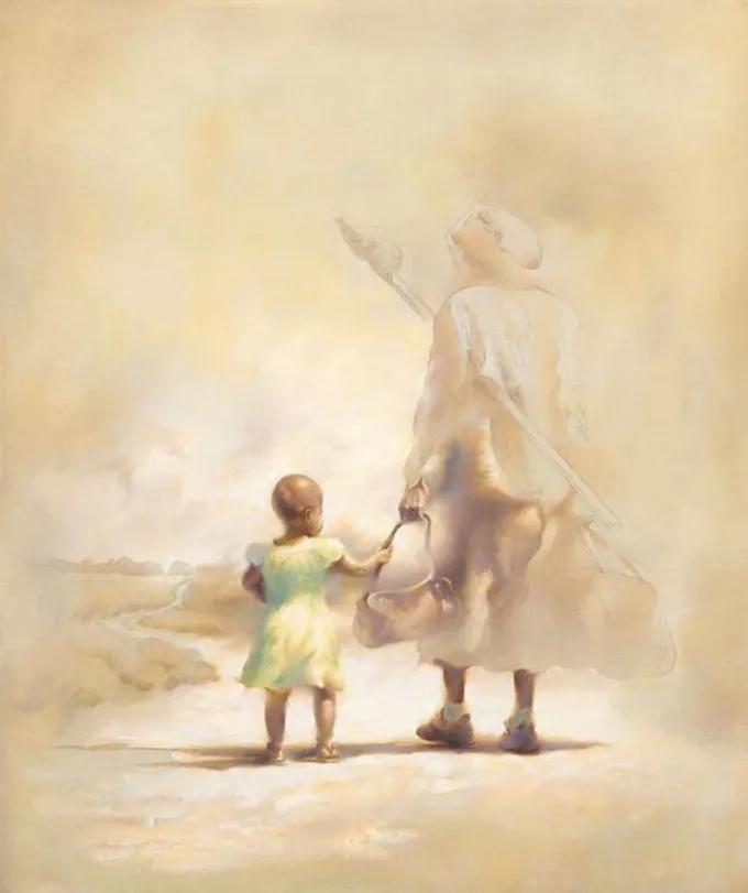 异域奇境、恍如隔世,迪兰·斯科特·皮尔斯的水彩画,真的超美