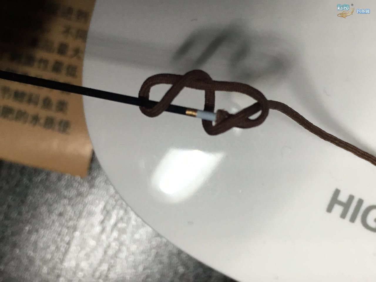 鱼竿小辫不打结绑法,竿稍小辫的正确绑法