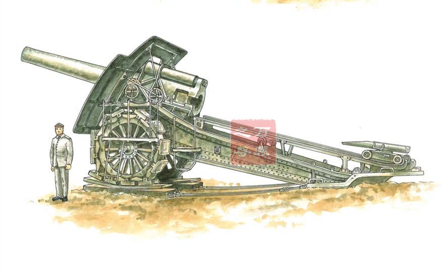 一战德军大贝莎巨炮,大贝莎榴弹炮世界战史
