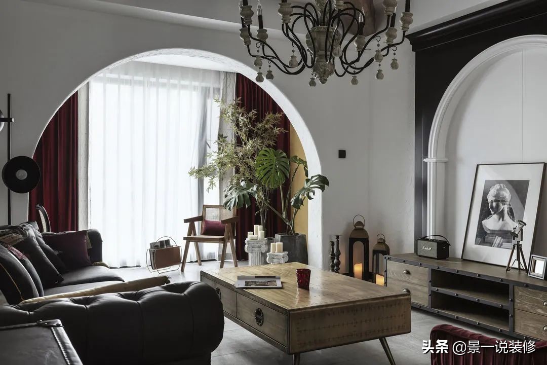 美式装修乡村式混搭,美式风格装修10万块搞定