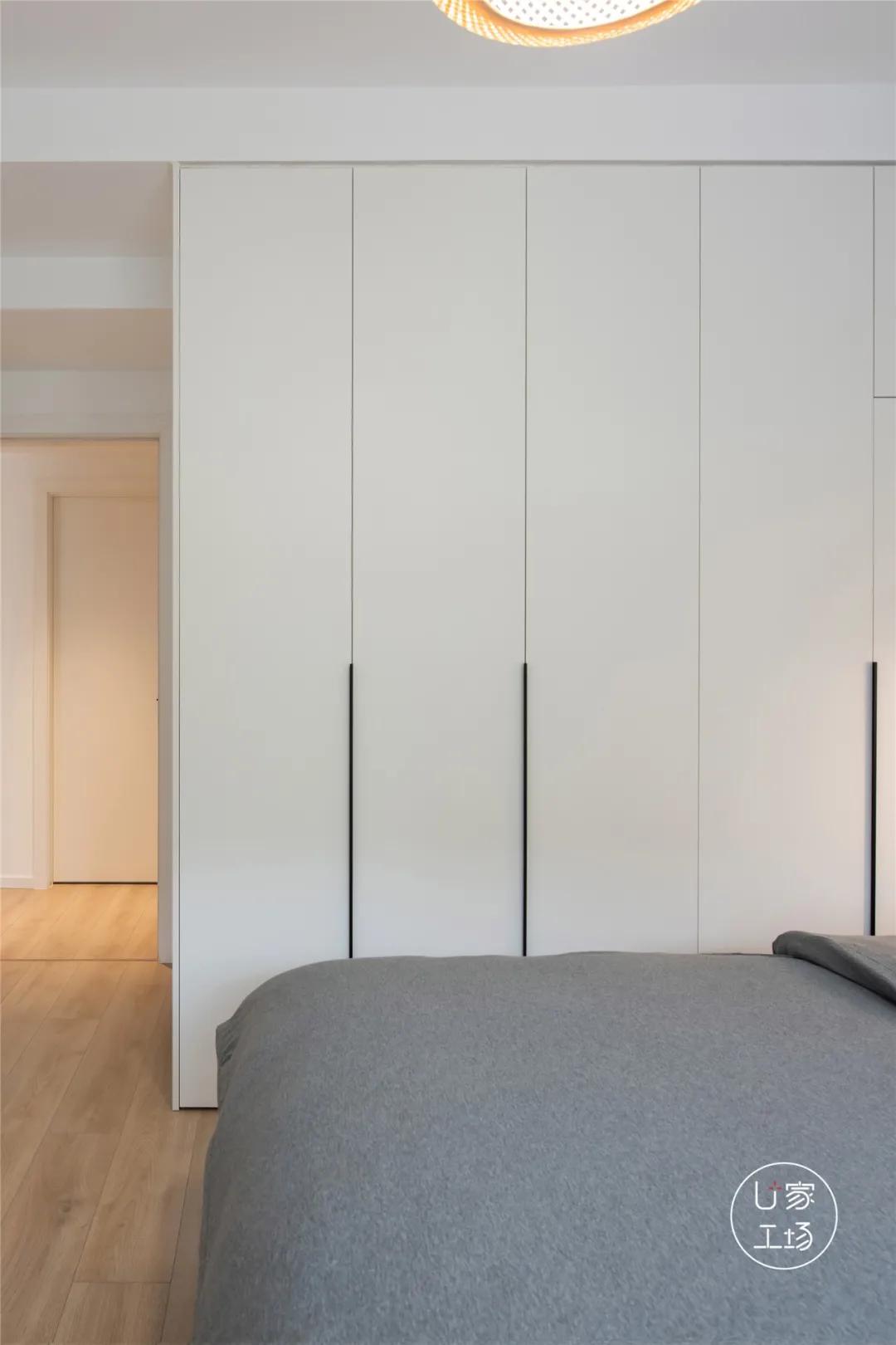 89㎡出租屋“变身”日式极简美宅,无主灯+藤编原木,玩出新花样