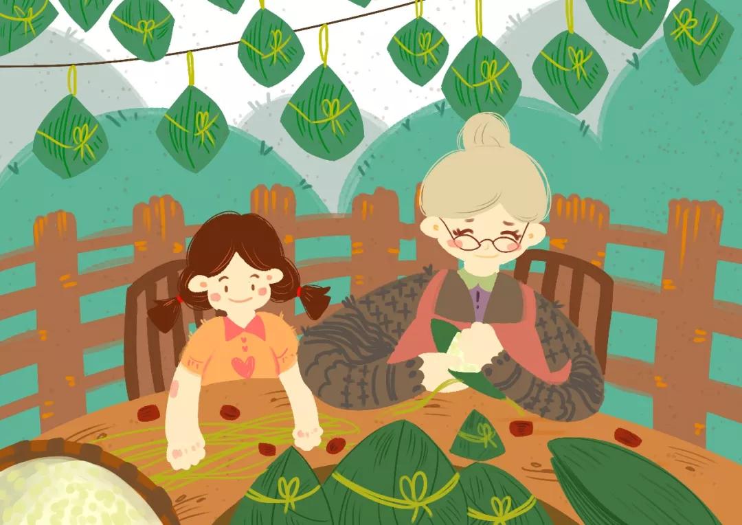 端午节手抄报浓情端午,端午粽飘香手抄报少点的字