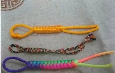 文玩核桃手串单线打结方法,常见的手串编绳教程