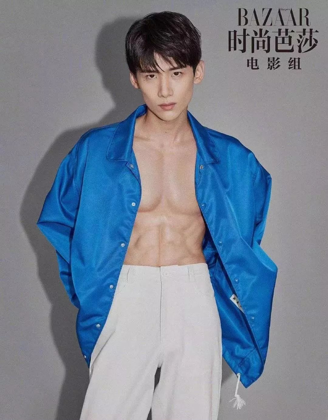 亲爱的热爱的韩商言腹肌,韩商言露出全部腹肌