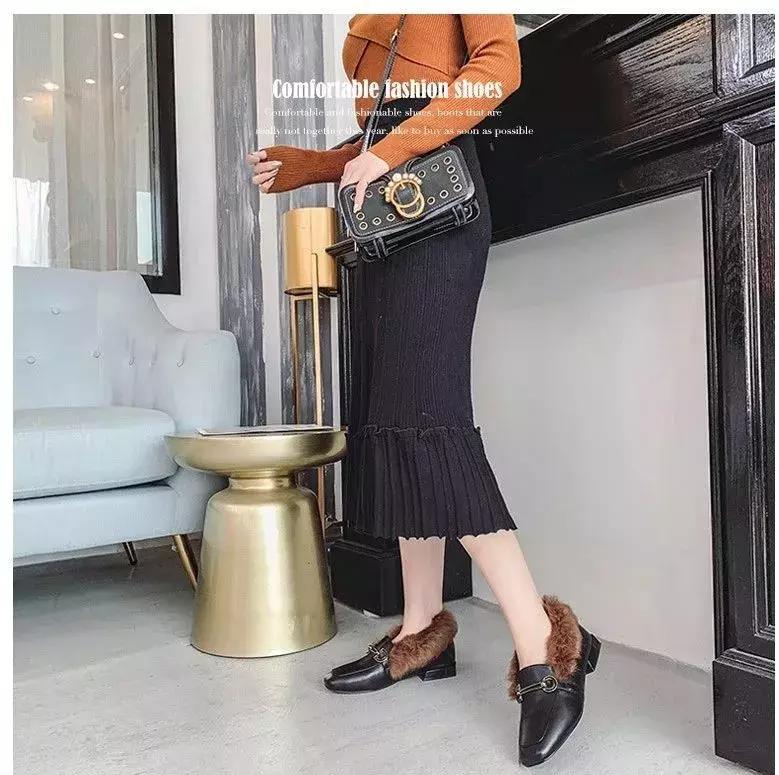 毛毛鞋为啥流行,毛毛鞋为什么都是平底