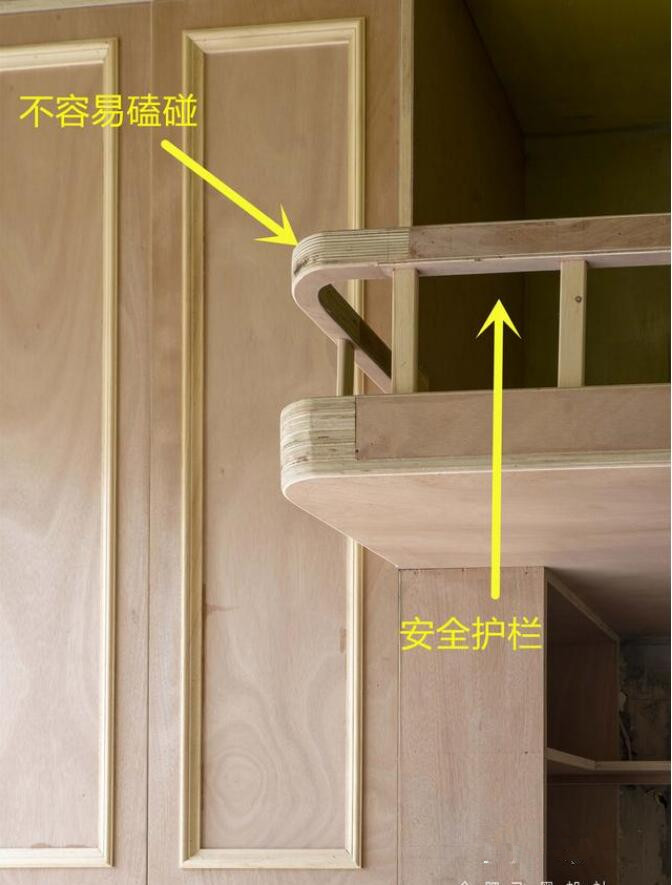 花8千块叫木工做上下床,还是第一次见这种床,连衣柜书桌都有了