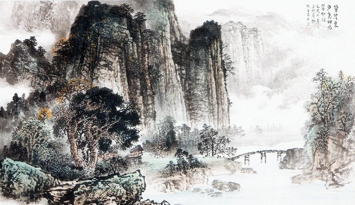 杨昌林山水画,杨昌林山水作品
