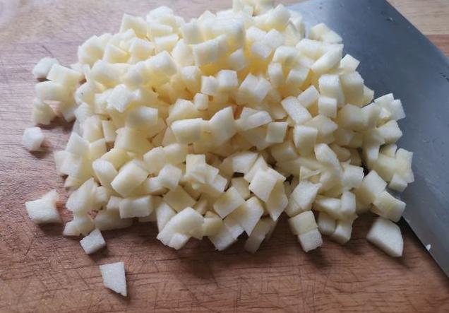 苹果派花纹,长条形苹果派