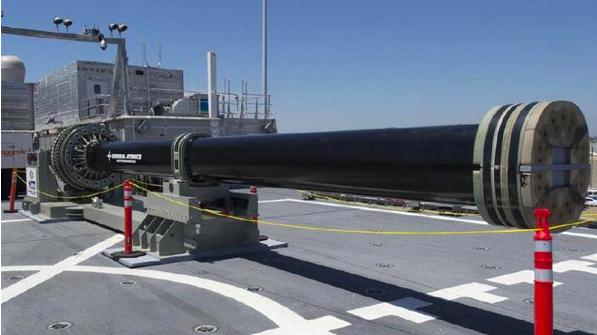 美国的电磁炮曾经超越过我国吗,美国电磁炮技术上舰