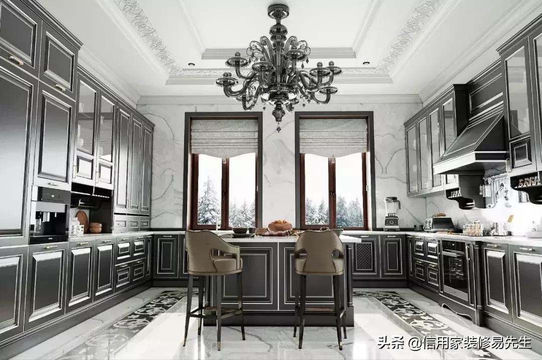 橱柜都有什么颜色好看的,橱柜白色台面配什么颜色的门好看