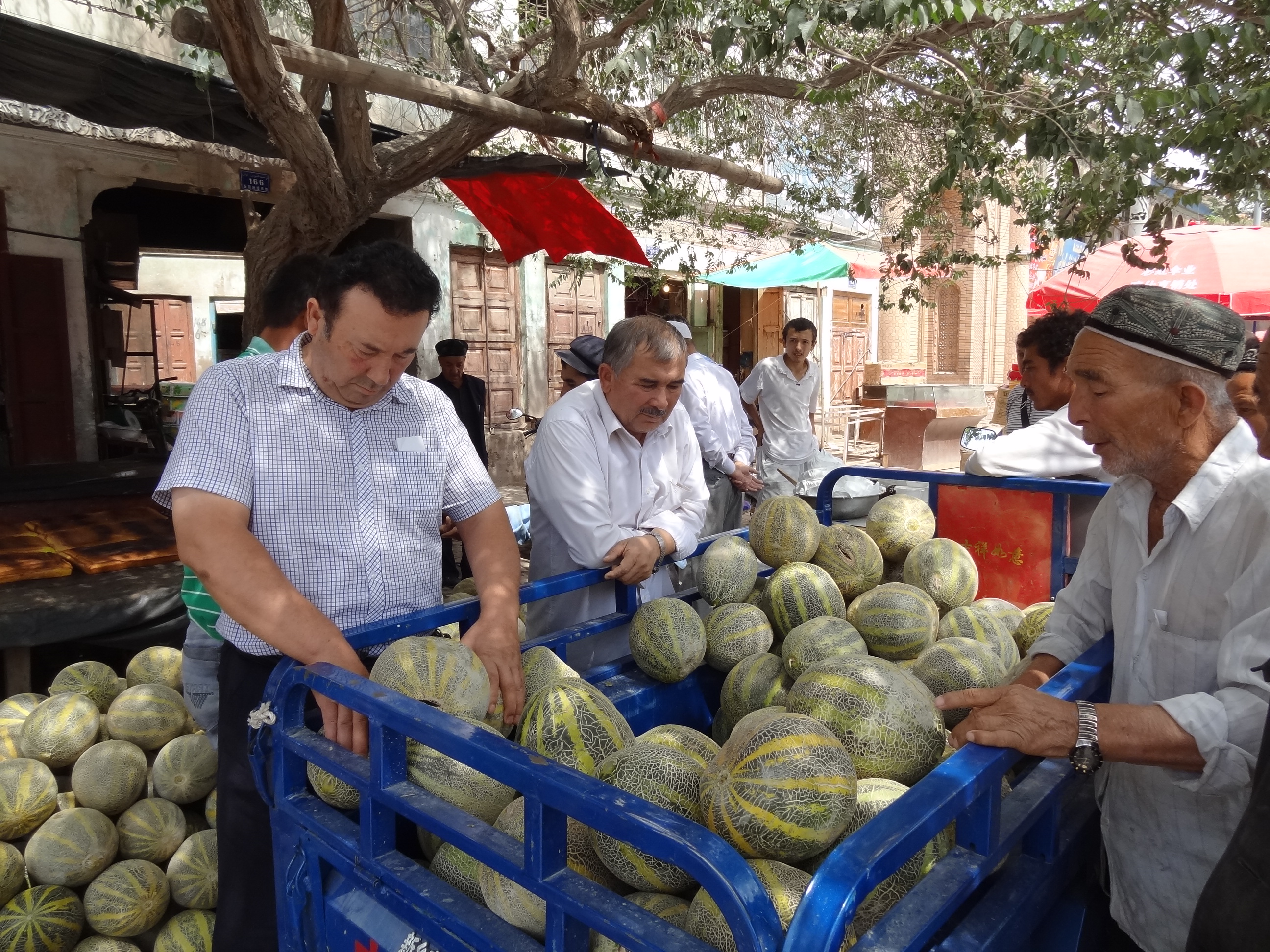 *疆新**南部边境城市喀什，剪影当地人的安逸生活