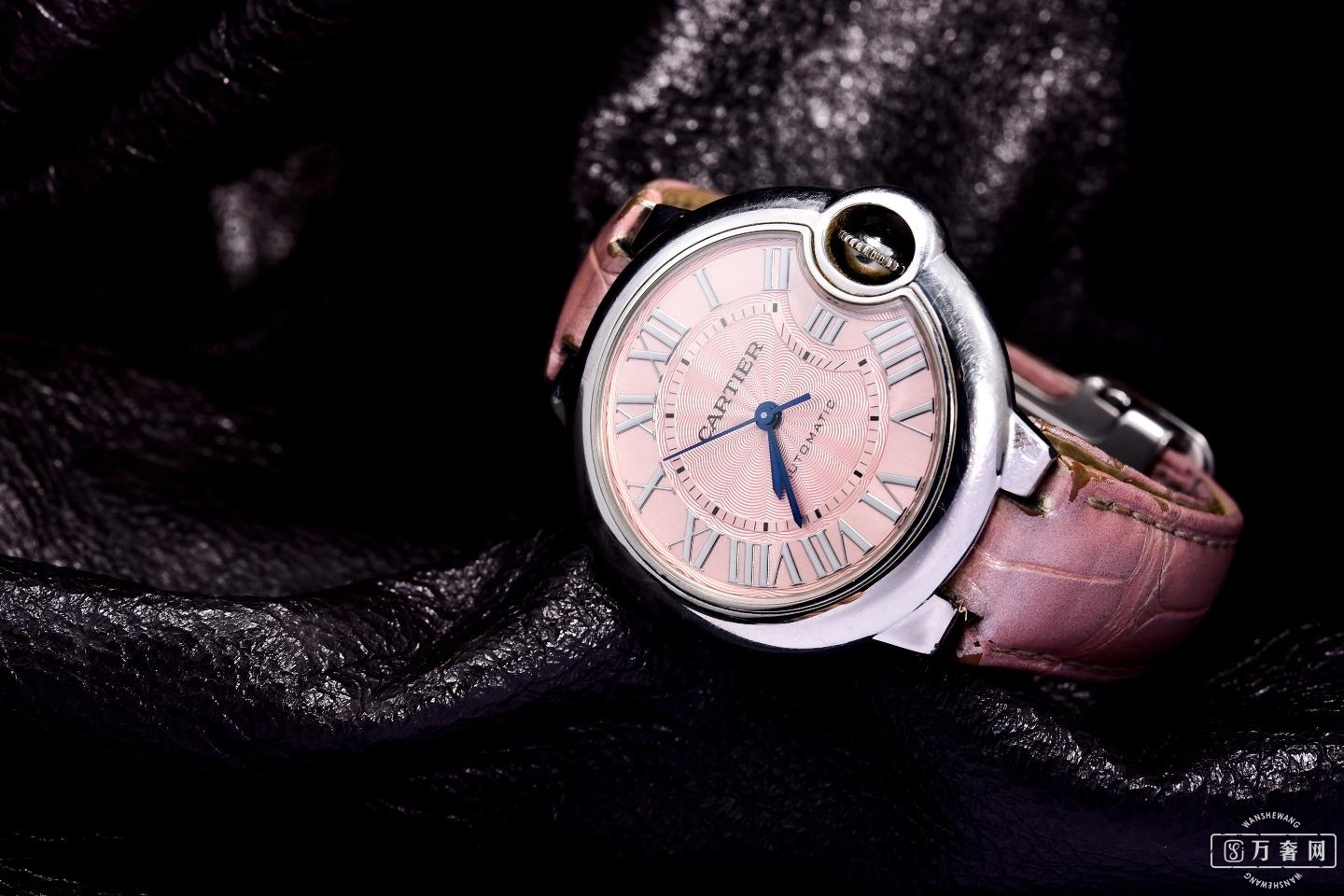 卡地亚蓝气球系列w2bb002腕表,卡地亚w3bb0002金色表盘