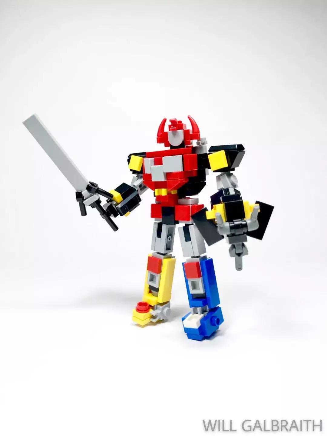 lego乐高moc作品欣赏迷你机甲系列,lego乐高小世界