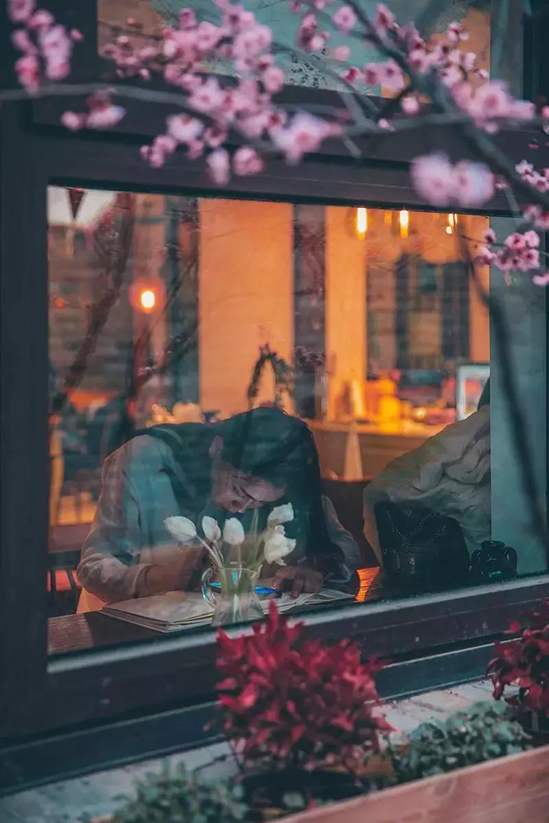 徐州市中心处竟隐藏着一片梅花林，时尚又古香的街区被映成粉色